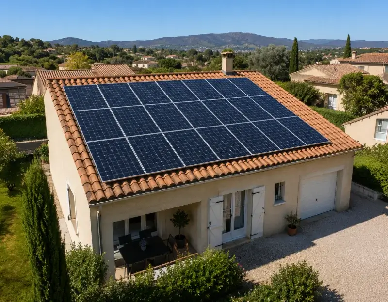 Prime à l'autoconsommation panneaux solaires Le Barp — aide financière de l'État